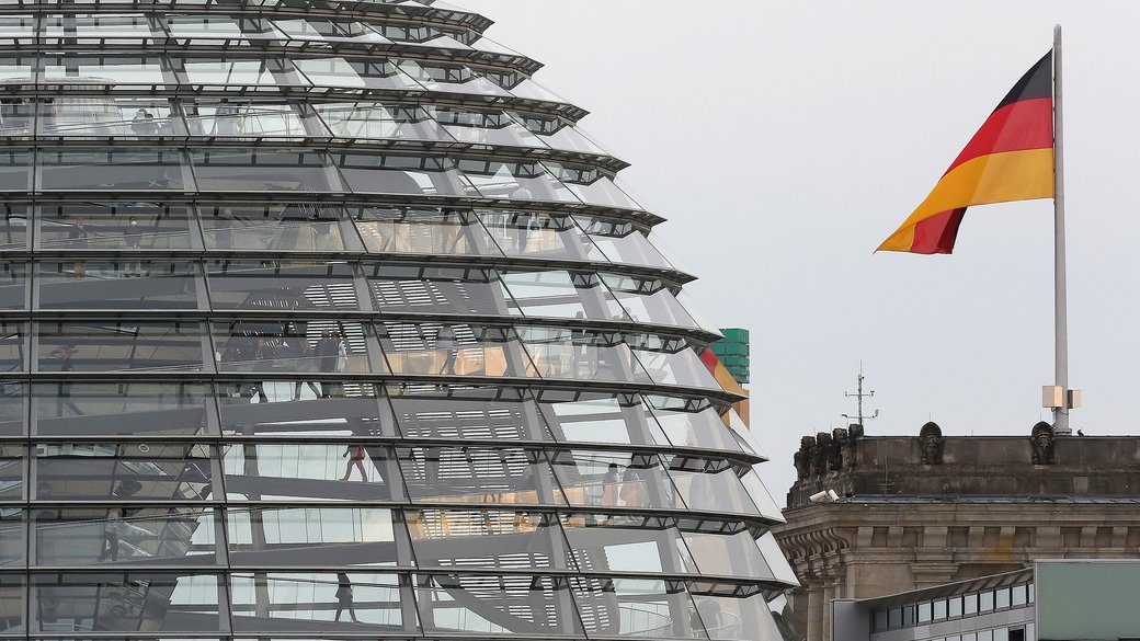 reichstag, seat of the german federal parliament